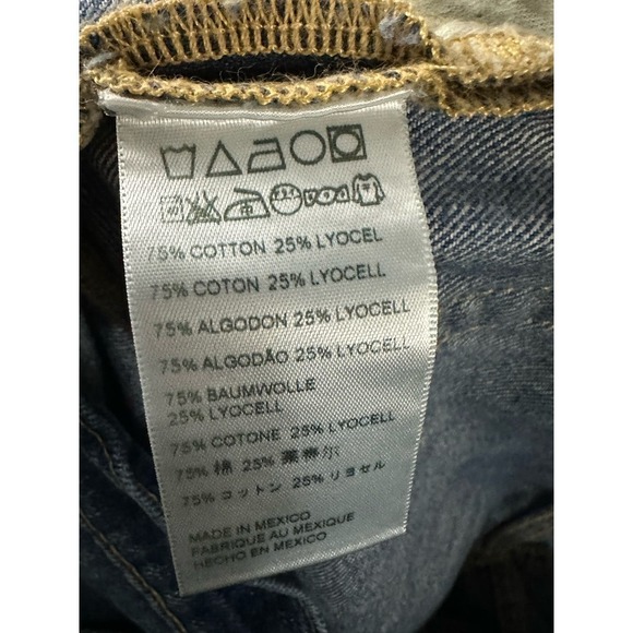 ABLE Martha The Cuffed Distressed Jeans Denim - Sz 30 - Picture 8 of 8